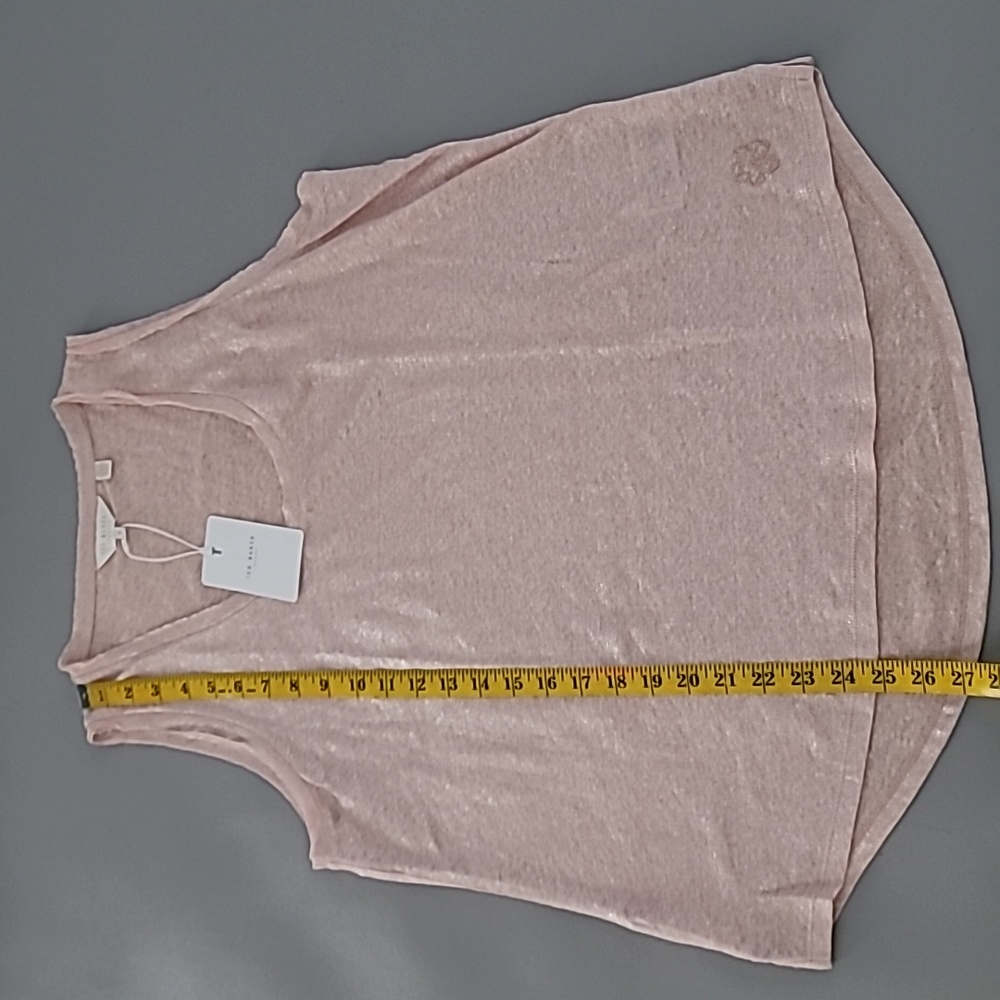 Ted Baker Lavanna Scpnck Metallic Vest Top Size 4 - Picture 7 of 9